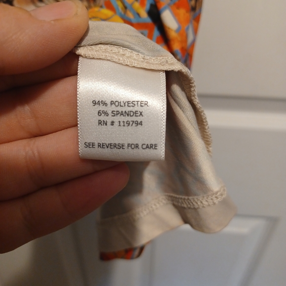 Unity XL Azteca Style Fall Plus Tunic - Picture 5 of 5